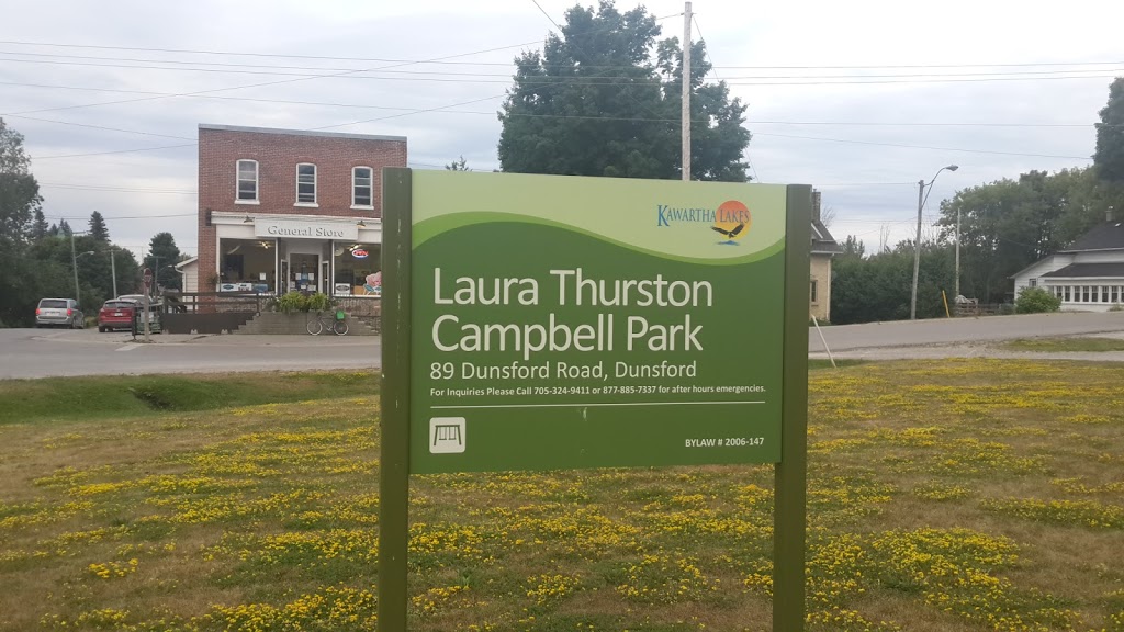 Laura Thurston Campbell Park | 80 Dunsford Rd, Dunsford, ON K0M 1L0, Canada