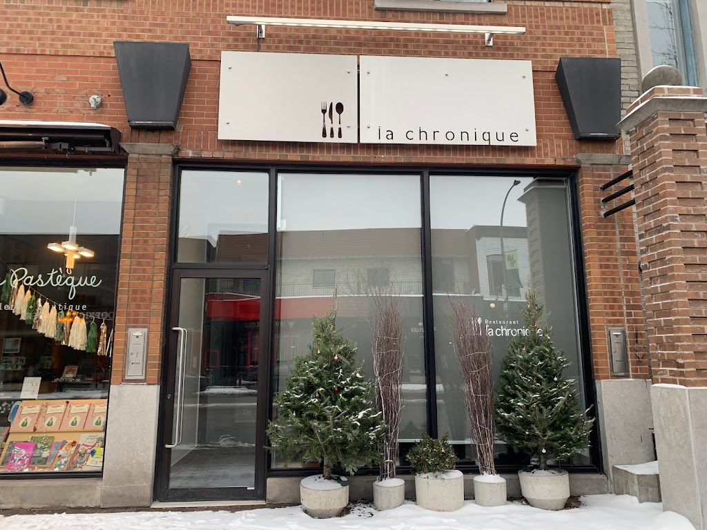 Restaurant La Chronique | 104 Av. Laurier O, Montréal, QC H2T 2N7, Canada | Phone: (514) 271-3095