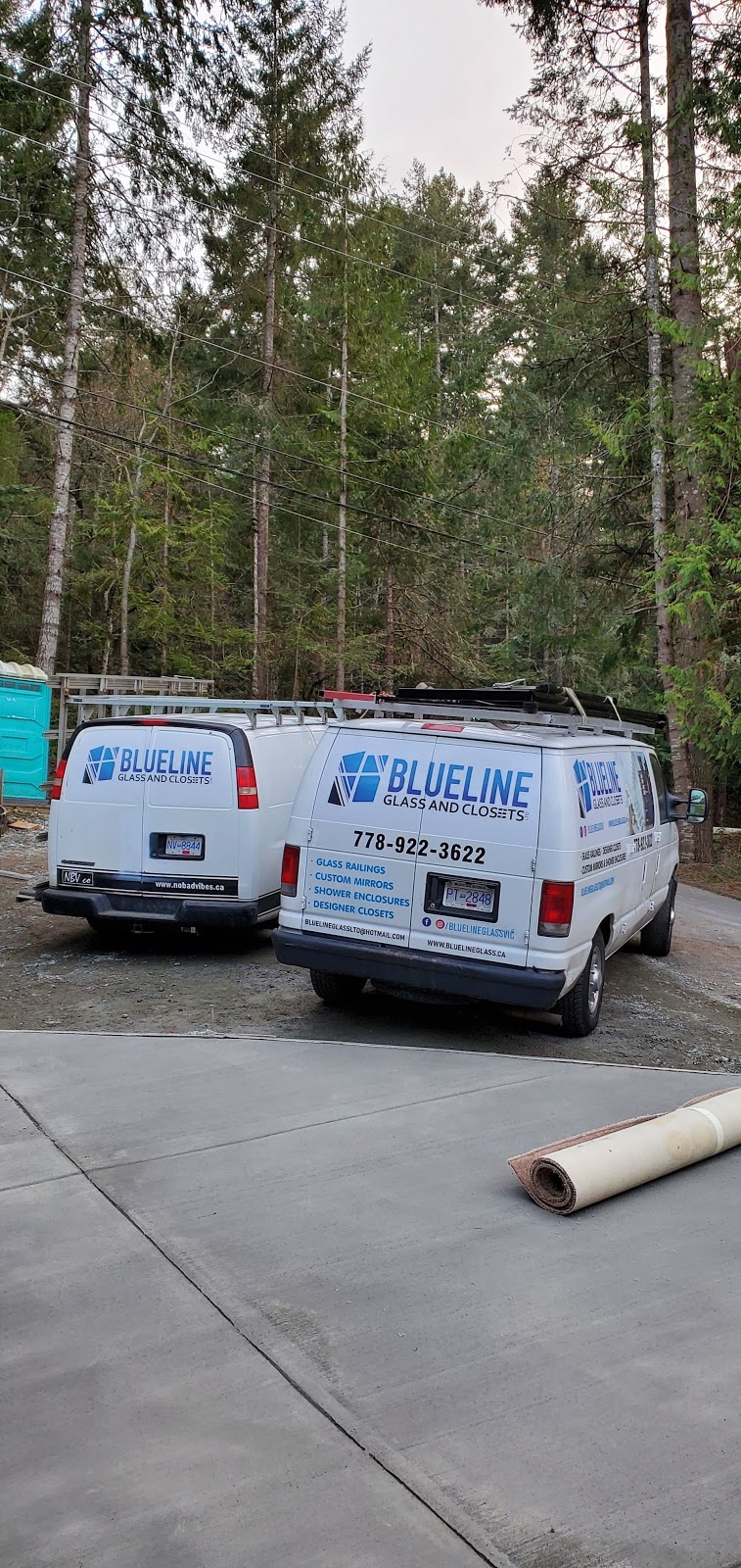 Blueline Glass and Closets ltd. | 2930 Amy Rd #116, Victoria, BC V9B 0B1, Canada | Phone: (778) 922-3622