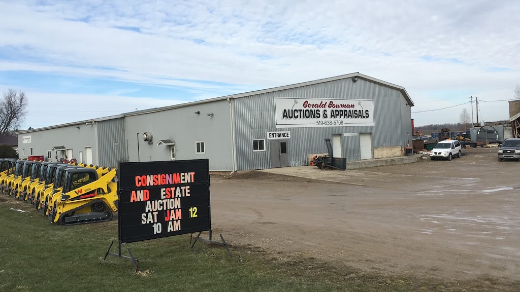 Gerald Bowman Auctions & Appraisals Ltd. | 7213 Wellington County Rd 86, Line 86, Wallenstein, ON N3B 2Z3, Canada | Phone: (519) 638-5708