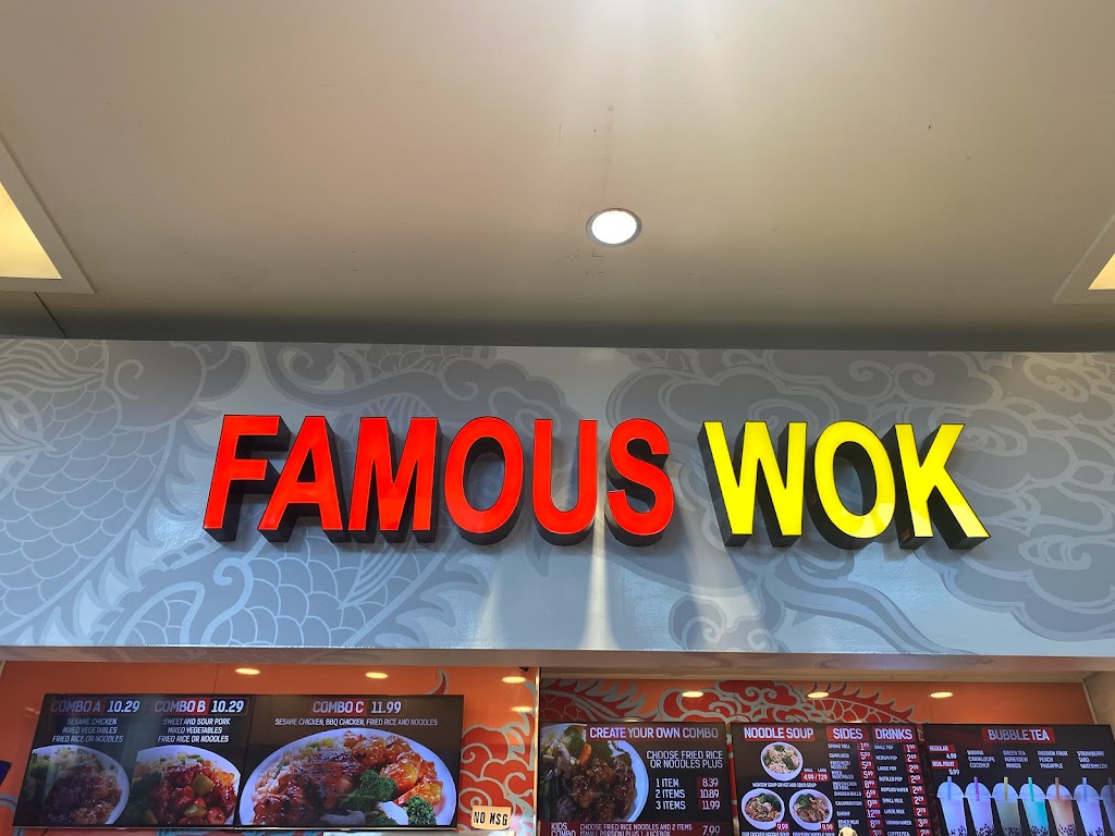 Famous Wok | 2525 36 St NE, Calgary, AB T1Y 5T4, Canada | Phone: (587) 352-6177