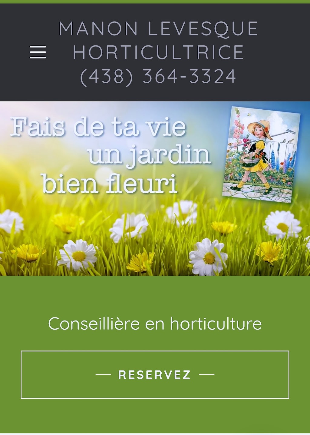 Horticultrice Manon Levesque | 478 Rue des Cèdres, Sainte-Sophie, QC J5J 2T6, Canada | Phone: (438) 364-3324