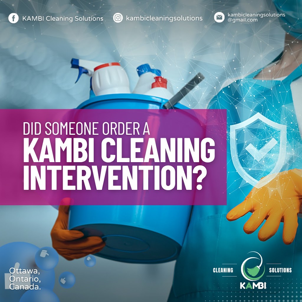 KAMBI Cleaning Solutions | 1957 Jasmine Crescent, Gloucester, ON K1J 7Z4, Canada | Phone: (613) 614-8303