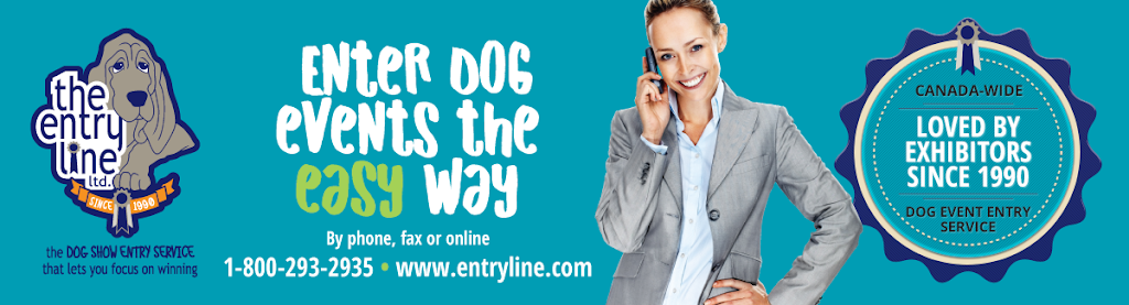 The Entry Line (Dog Show Entry Service) | 35 Cayuga St, Brantford, ON N3S 1W6, Canada | Phone: (519) 754-0393