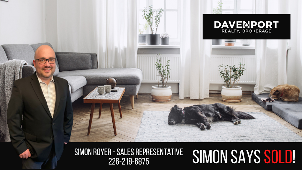 Simon Royer - Davenport Realty, Brokerage | 380 Jamieson Pkwy Unit 12, Cambridge, ON N3C 4N4, Canada | Phone: (226) 218-6875