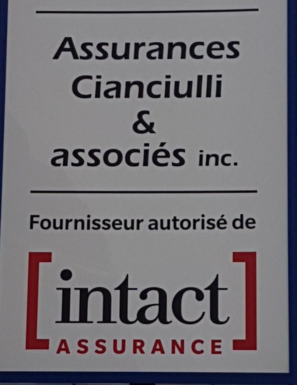 Assurances Cianciulli & Assoc | 4670 Rue Jean-Talon E, Saint-Léonard, QC H1S 1K2, Canada | Phone: (514) 255-5000