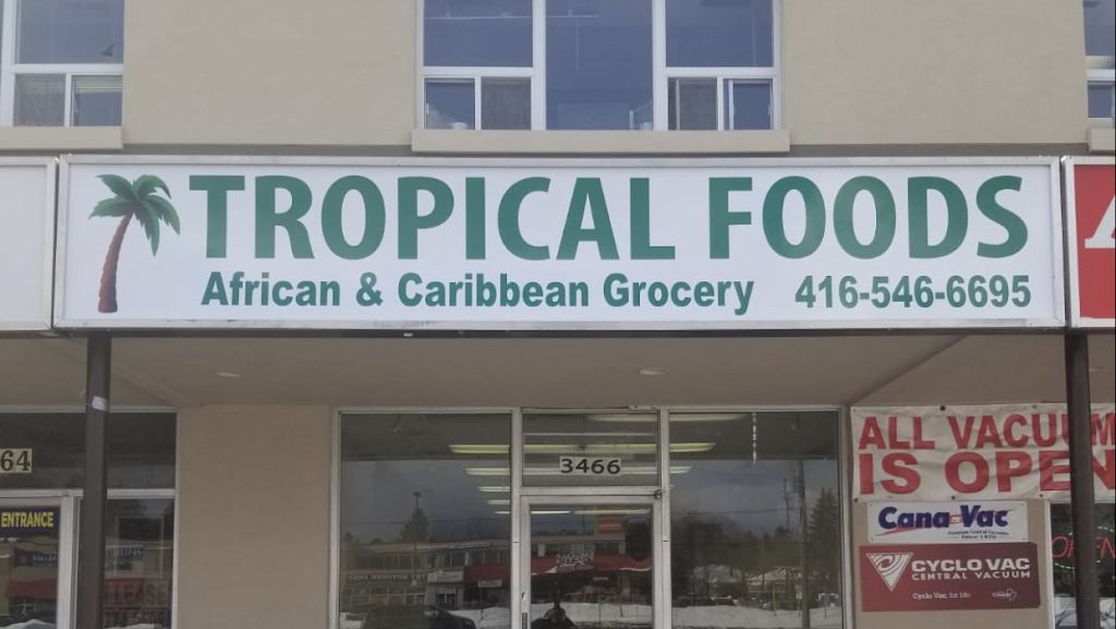 Tropical foods | 3466 Kingston Rd, Scarborough, ON M1M 1M5, Canada | Phone: (416) 546-6695