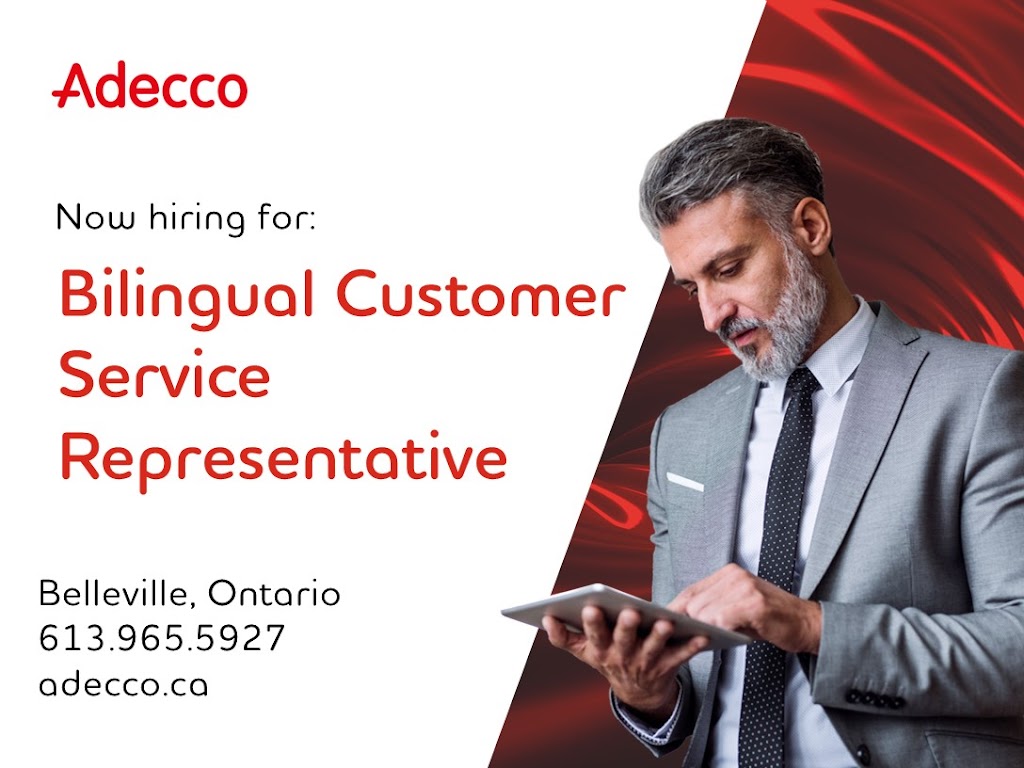 Adecco Quinte | 7 Creswell Dr, Trenton, ON K8V 6S7, Canada | Phone: (613) 965-5927