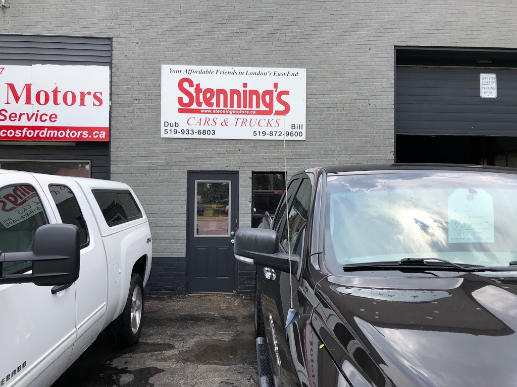 Stenning Motors | 1727 Trafalgar St, London, ON N5W 1X4, Canada | Phone: (519) 933-6803