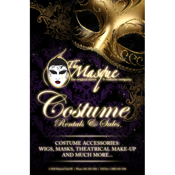 Masque Dance & Costumes LTD (The) | 9250 Macleod Trail SE, Calgary, AB T2J 0P5, Canada | Phone: (403) 230-3306