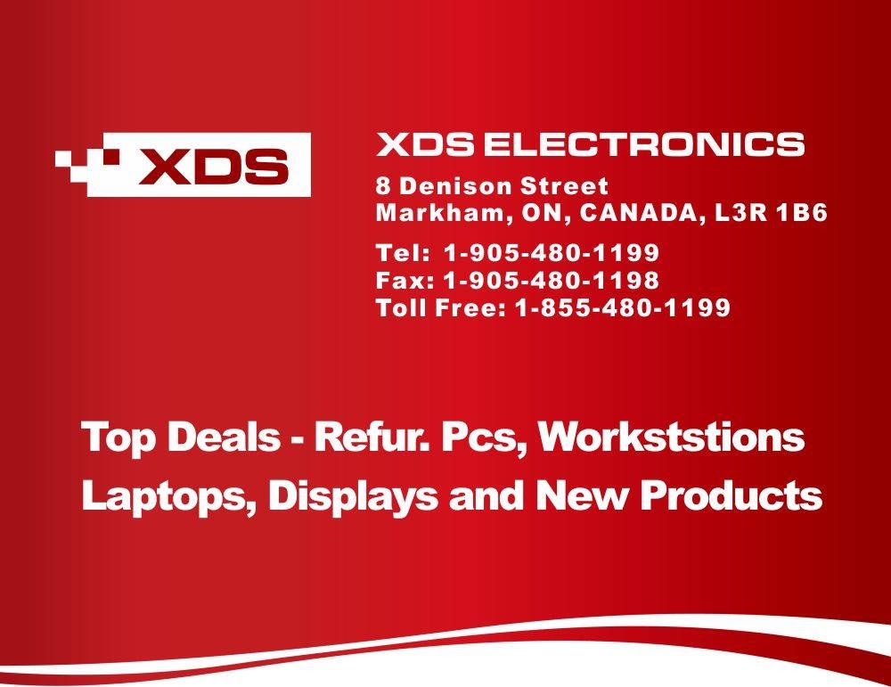 XDS Electronics | 8 Denison St, Markham, ON L3R 1B6, Canada | Phone: (905) 480-1199