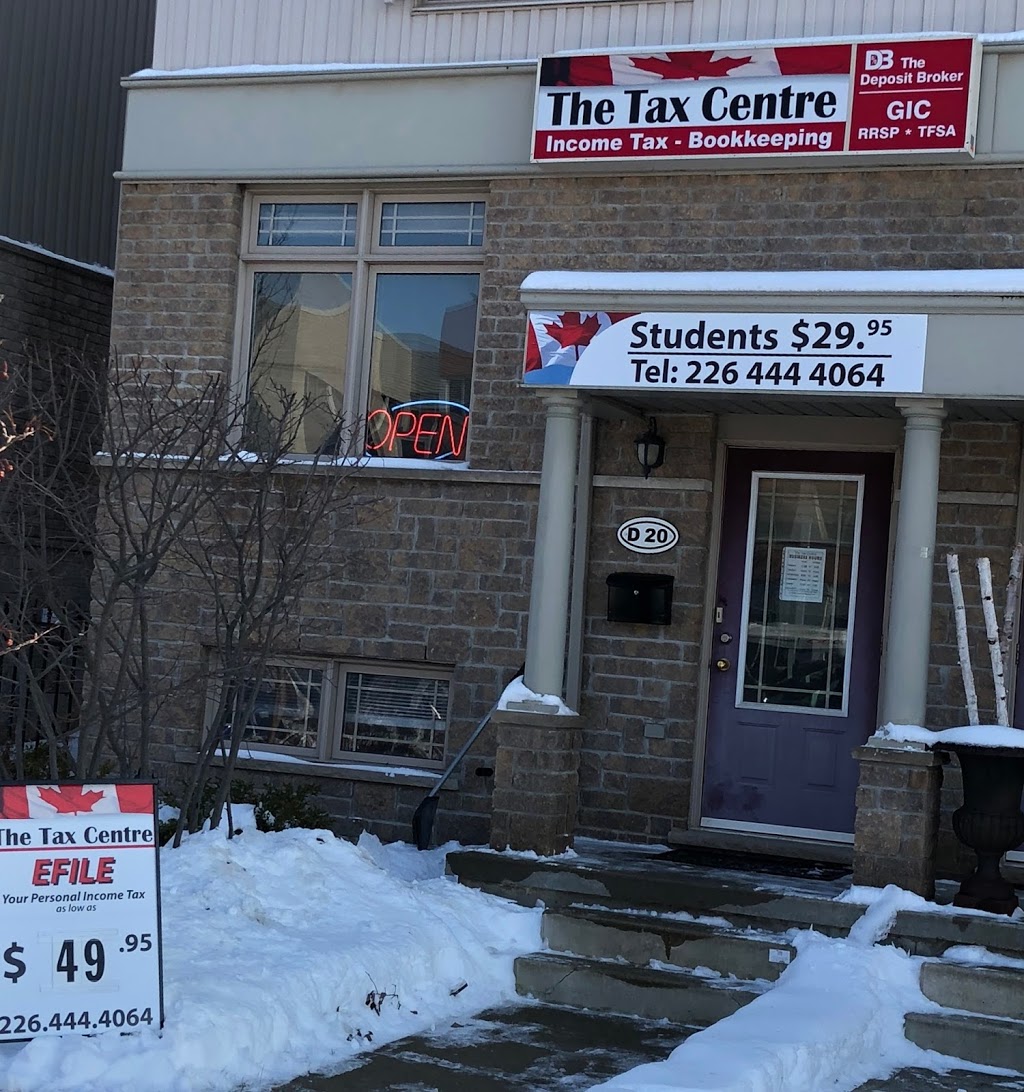 The Tax Centre | 619 Wild Ginger Ave D20, Waterloo, ON N2V 2X1, Canada | Phone: (226) 444-4064