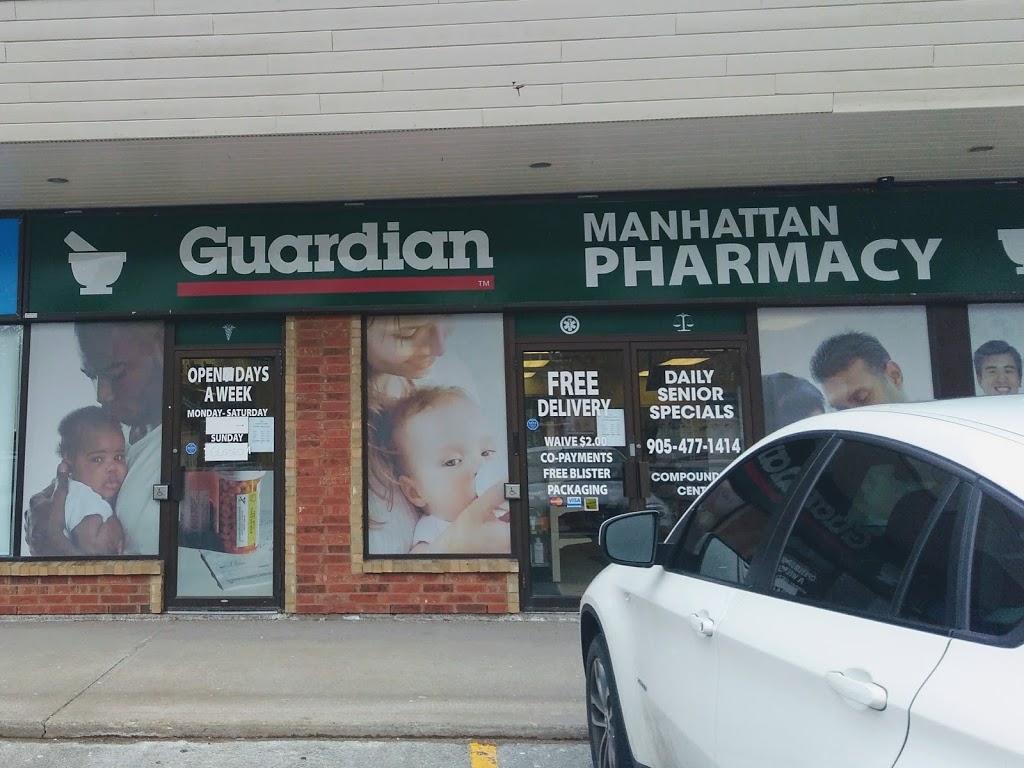 Manhattan Guardian Pharmacy | 411 Manhattan Dr #1b, Unionville, ON L3P 7P4, Canada | Phone: (905) 477-1414