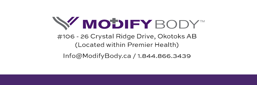 ModifyBody Okotoks | 26 Crystal Ridge Dr, Okotoks, AB T1S 2C3, Canada | Phone: (587) 324-2023