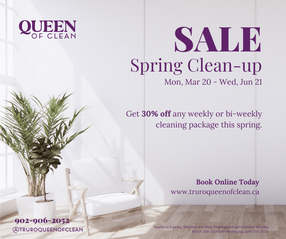 Queen of Clean | 65 Ryland Ave, Truro, NS B2N 2V5, Canada | Phone: (902) 906-2052