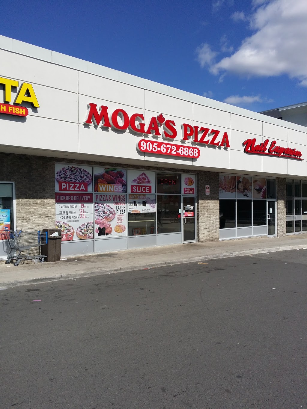 Mogas Pizza | 7205 Goreway Dr suite 40, Mississauga, ON L4T 2T9, Canada | Phone: (905) 672-6868