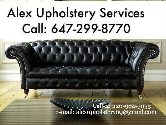 Alex Upholstery Services | 42 Gwendolen Ave, North York, ON M2N 1A2, Canada | Phone: (647) 299-8770