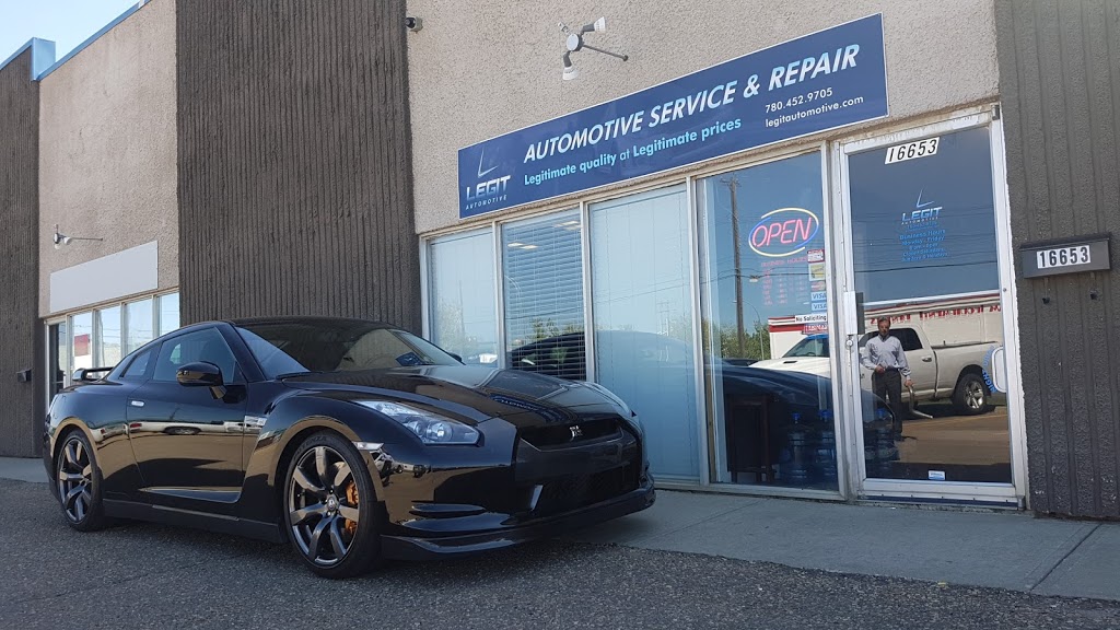 Legit Automotive | 16653 113 Ave NW, Edmonton, AB T5M 2X2, Canada | Phone: (780) 452-9705