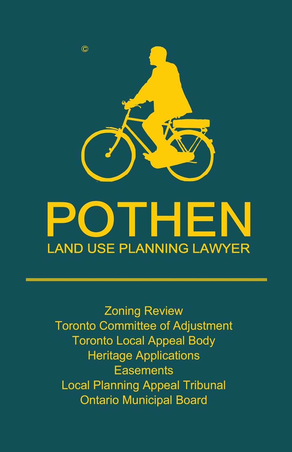 Pothen - Land Use Planning Lawyer | 2600 Danforth Ave, Toronto, ON M4C 1L3, Canada | Phone: (647) 706-5937