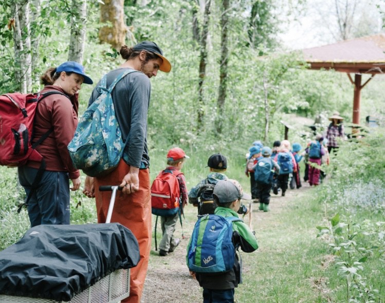 Hand-In-Hand Nature Education | 3604 Lake Trail Rd, Courtenay, BC V9N 9M9, Canada | Phone: (250) 650-0438