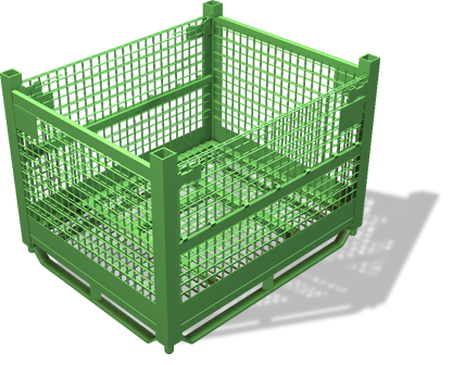 Wire Mesh Bins | 250 Trillium Dr, Kitchener, ON N2E 2K6, Canada | Phone: (519) 748-1345