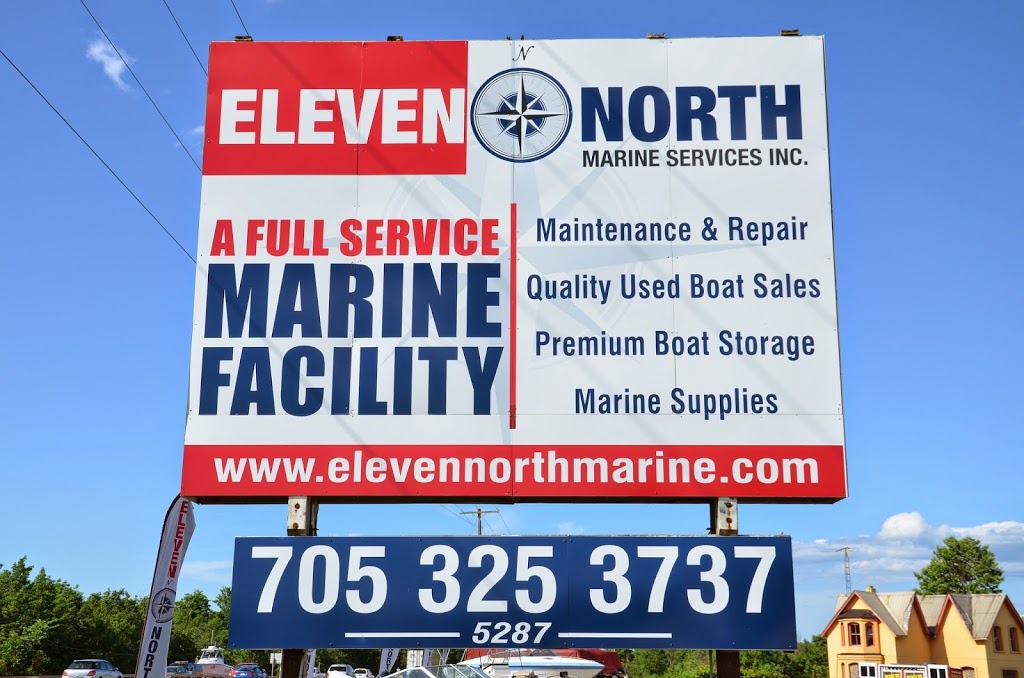 Eleven North Marine Services Inc. | 5287 Hwy 11 N, Oro-Medonte, ON L3V 8H1, Canada | Phone: (705) 325-3737