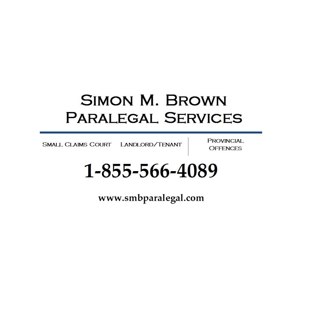 Simon M Brown Paralegal Services | 172 Matthew Boyd Crescent, Newmarket, ON L3X 3C7, Canada | Phone: (905) 235-4089