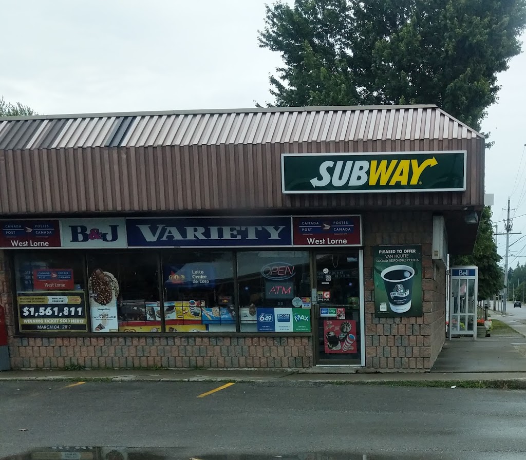 B & J Variety | 209 Graham Rd, West Lorne, ON N0L 2P0, Canada | Phone: (519) 768-2524