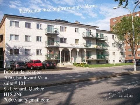 Les Appartements Mario | 7050 Boulevard Viau, Saint-Léonard, QC H1S 2N6, Canada