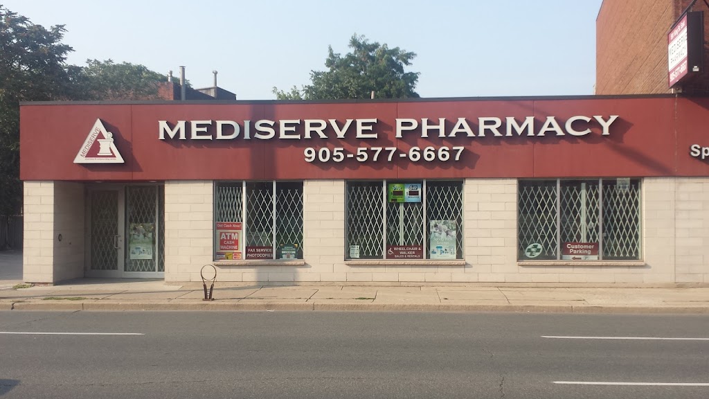 Mediserve Pharmacy | 591 King Street East, Hamilton, ON L8N 1E4, Canada | Phone: (905) 577-6667