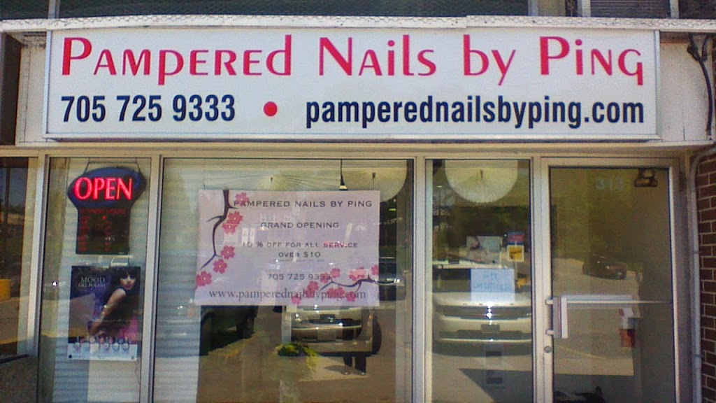 Pampered Nails by Ping | 313 Blake St, Barrie, ON L4M 1K7, Canada | Phone: (705) 725-9333