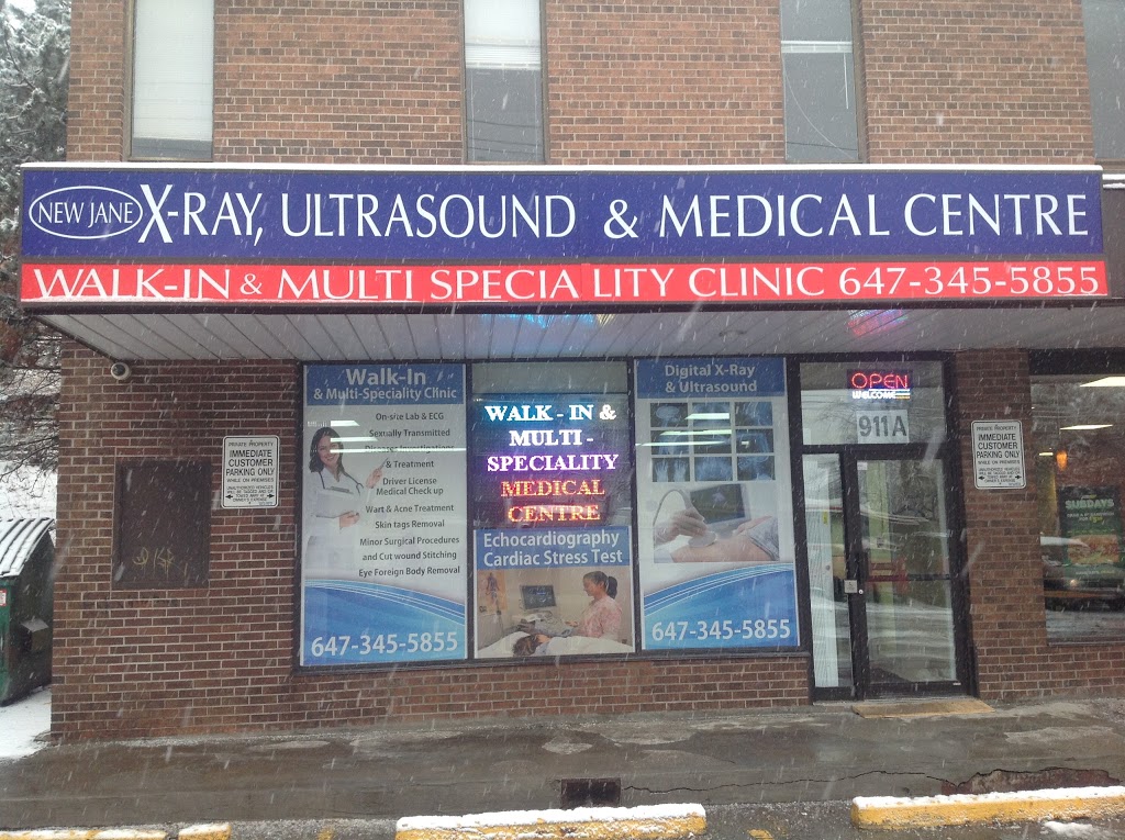 New Jane X-Ray, Ultrasound & Medical Centre | 911 Jane St, York, ON M6N 4C6, Canada | Phone: (647) 345-5855