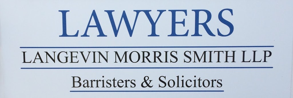 Langevin Morris Smith LLP - Lawyers | 359 Ottawa St, Almonte, ON K0A 1A0, Canada | Phone: (613) 256-3480