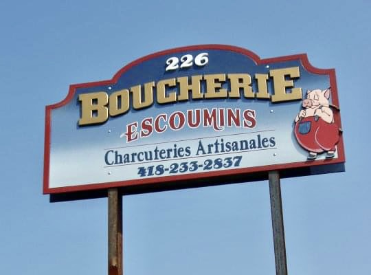 Boucherie Escoumins | 226 QC-138, Les Escoumins, QC G0T 1K0, Canada | Phone: (418) 233-2837