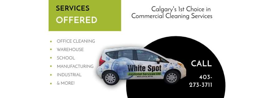 White Spot Janitorial Services Ltd. | 9-3716 56 Ave SE, Calgary, AB T2C 2B5, Canada | Phone: (403) 273-3711