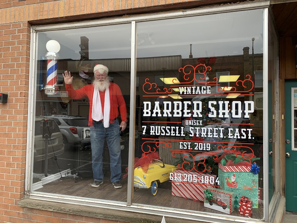 Vintage Barber Shop at 7 Russell | 7 Russell St E, Smiths Falls, ON K7A 1E7, Canada | Phone: (613) 205-1804