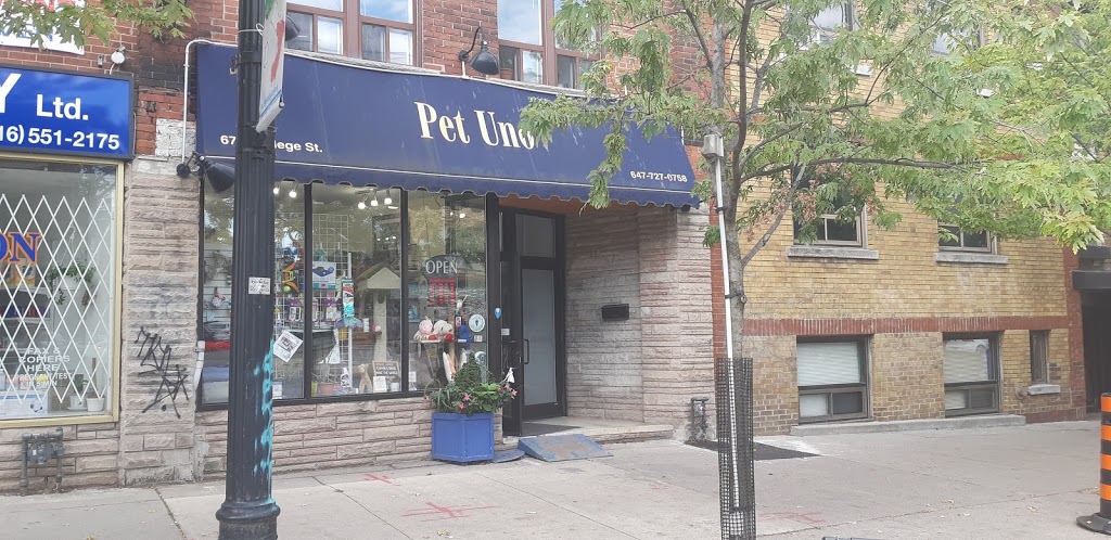 Pet Uno | 675 College St, Toronto, ON M6G 1B9, Canada | Phone: (647) 727-0758