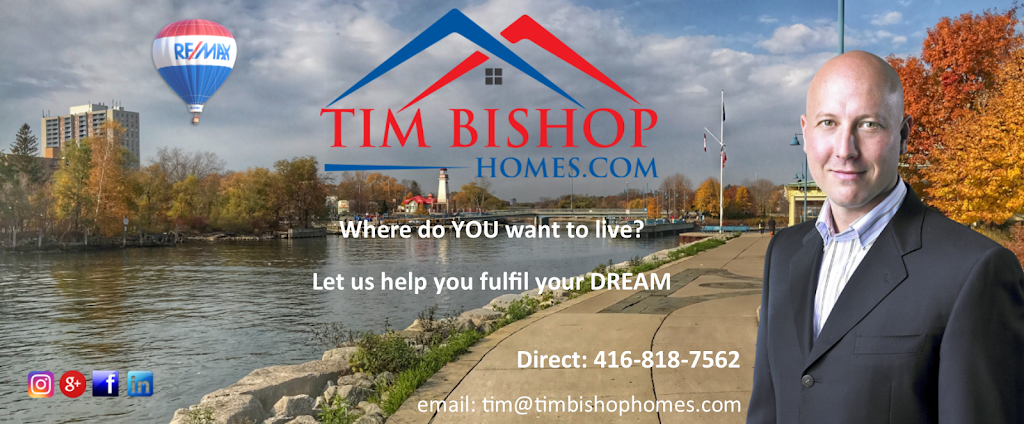 Tim Bishop - Re/Max | 2691 Credit Valley Rd, Mississauga, ON L5M 7A1, Canada | Phone: (416) 818-7562