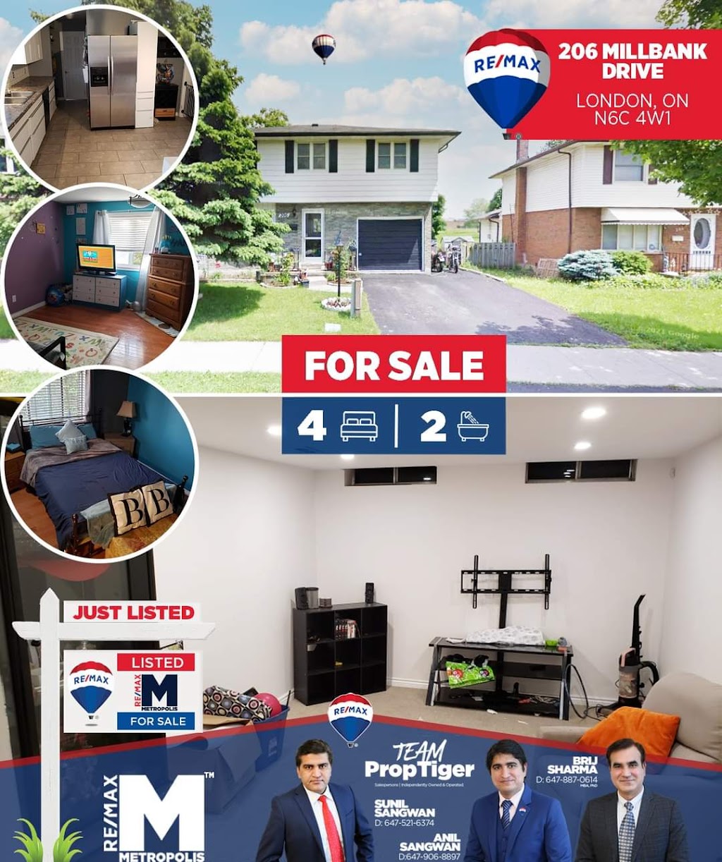 Team PropTiger | 82 Cathcart Crescent, Brampton, ON L6T 2A5, Canada | Phone: (647) 887-0614