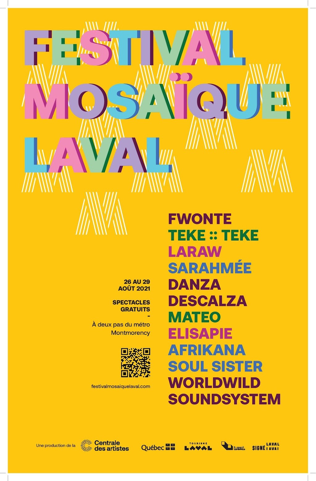 Festival MOSAÏQUE laval | 475 Bd de lAvenir, Laval, QC H7N 5H9, Canada | Phone: (450) 978-6828