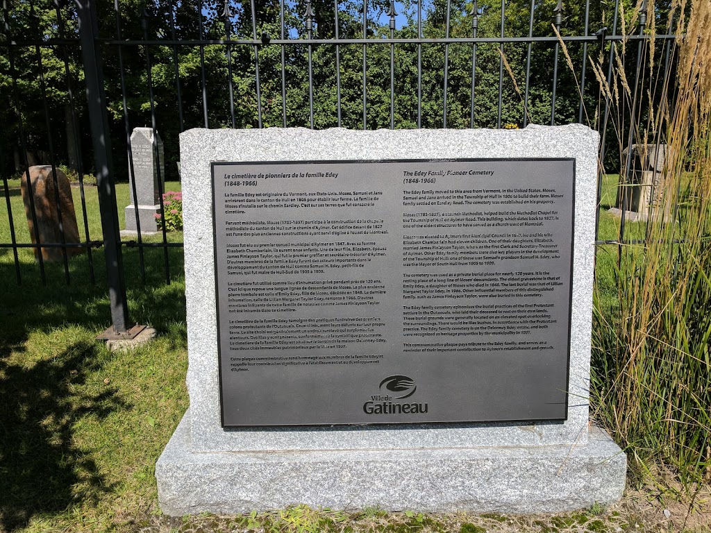 Cimetière Edey | Chemin Lattion, Gatineau, QC J9H 5C9, Canada