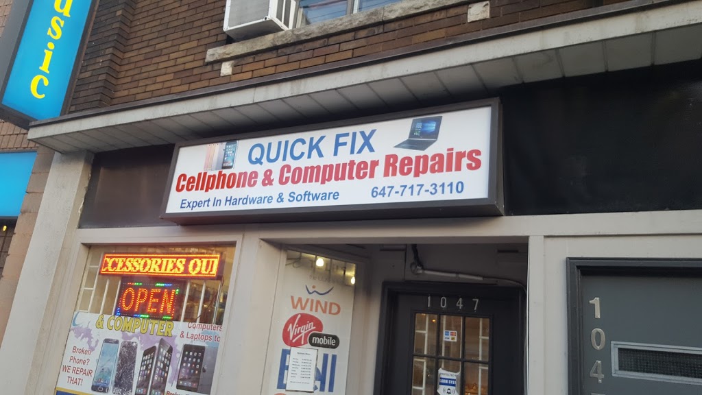 Quick Fix Cell phone and computer repair | 1047 Kingston Rd, Toronto, ON M4E 1T5, Canada | Phone: (647) 717-3110