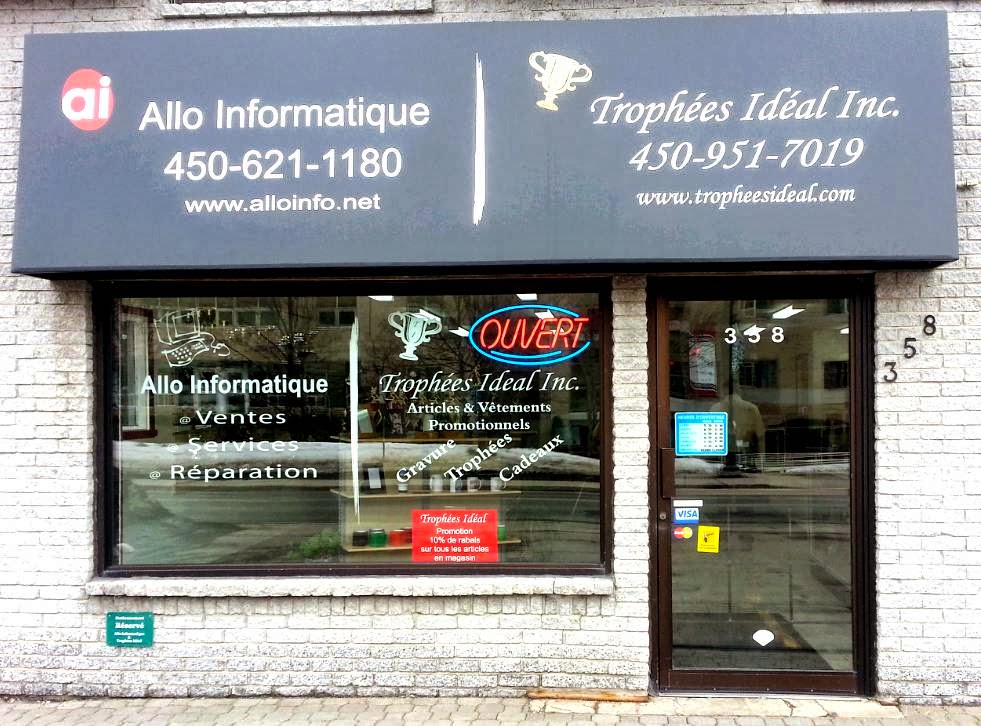 Trophées Idéal | 435 9e Av, Deux-Montagnes, QC J7R 3N1, Canada | Phone: (579) 633-6767