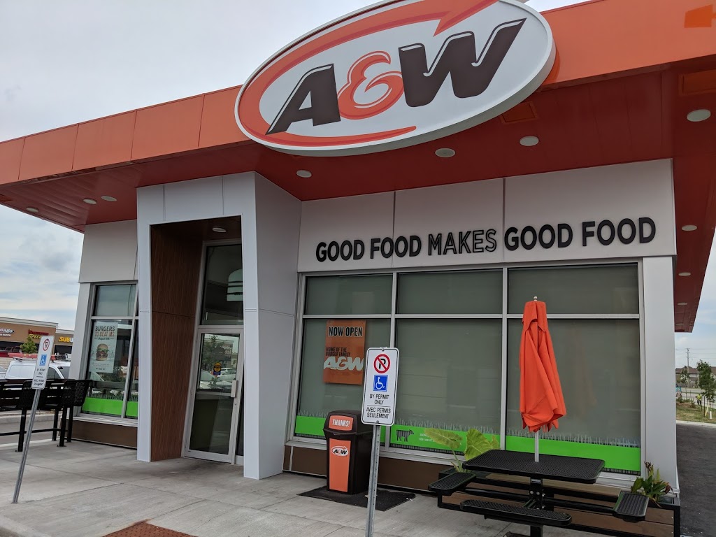 A&W Canada | 4255 Strandherd Dr, Ottawa, ON K2J 6E5, Canada | Phone: (613) 823-2510