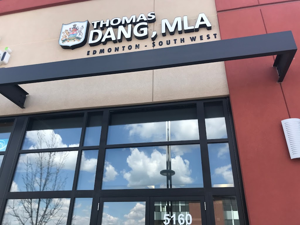 Thomas Dang, MLA | 856 119 St SW Unit 203, Edmonton, AB T6W 0J1, Canada | Phone: (780) 643-9153