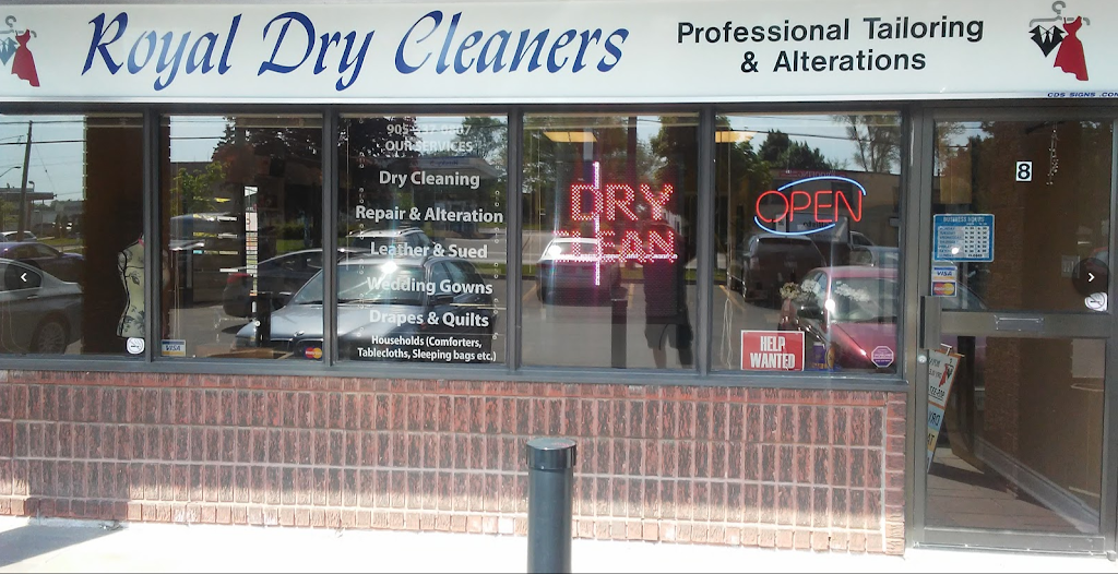 Royal Dry Cleaners | 635 Fourth Line, Oakville, ON L6L 2N3, Canada | Phone: (905) 337-0807