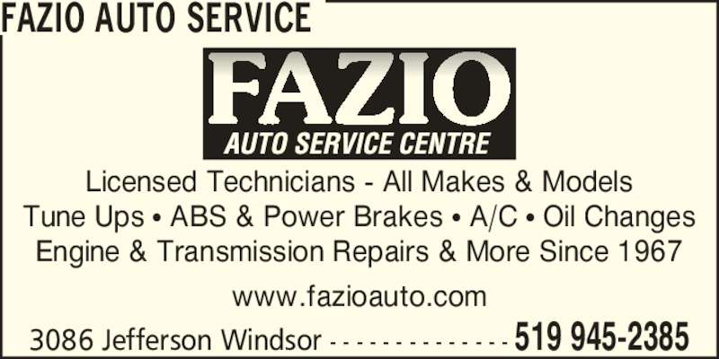 Fastech Tire Service | 3086 Jefferson Blvd, Windsor, ON N8T 3G9, Canada | Phone: (519) 945-2386