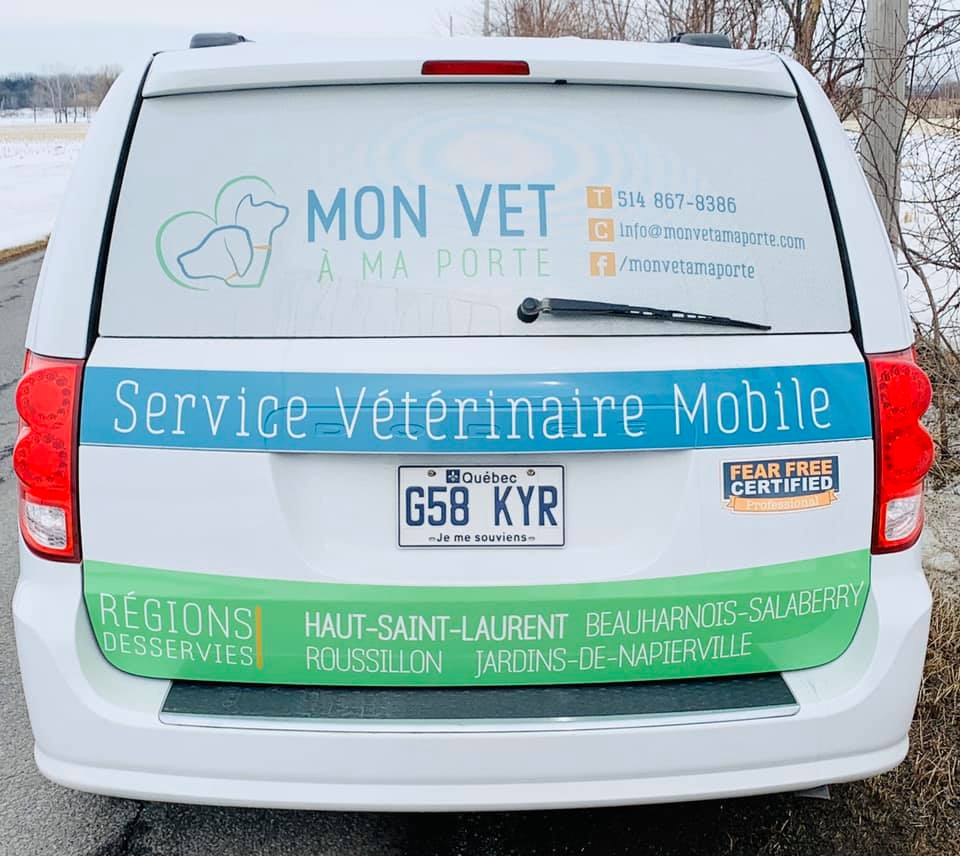 MON VET À MA PORTE; Service Vétérinaire Mobile | P. 562, C, Saint-Chrysostome, QC J0S 1R0, Canada | Phone: (514) 867-8386