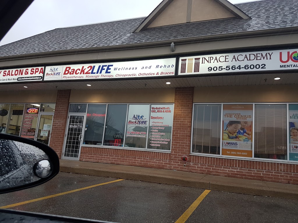 Back2Life Wellness and Rehab | 5390 Terry Fox Way #7, Mississauga, ON L5V 0A5, Canada | Phone: (905) 858-7776