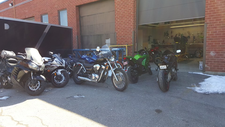 Motorcycle Mechanic Tire Change Service Shop | 4000 Steeles Ave W #6, Woodbridge, ON L4L 4V9, Canada | Phone: (905) 605-7666
